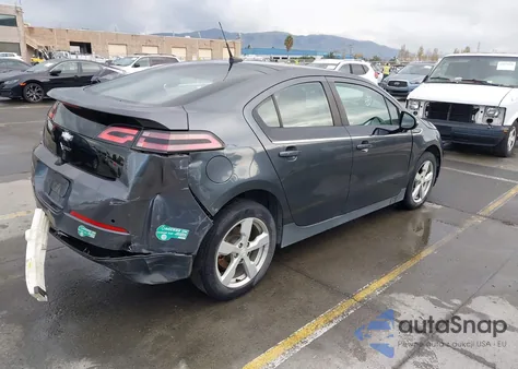 2012 Chevrolet Volt из США, поврежденный, VIN 1G1RH6E44CU122025